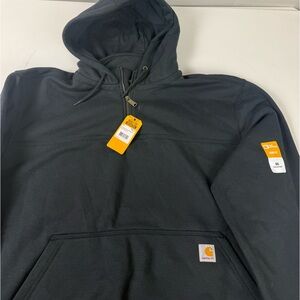 Carhartt Rain Defender Loose Fit Heavyweight 1/4 Zip Hoodie Sweatshirt NWT New